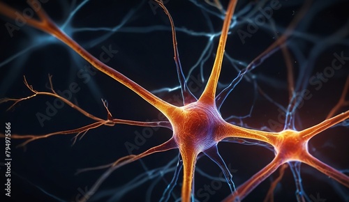 Neurons sending brain activity fairing biology 