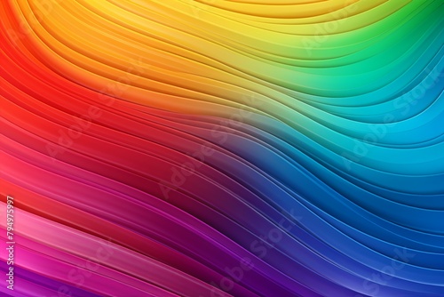 Rainbow Spectrum Gradient Styles: Vibrant Multi-Color Transitions Magnificently Displayed