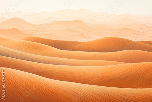 Sahara Sand Dune Gradients  Sunbaked Earth Color Symphony