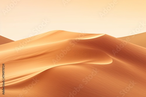 Sahara Sand Dune Gradients  Warm Beige Spectrum Ripples