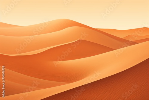 Sahara Serenity  Warm Earthy Sand Dune Gradients