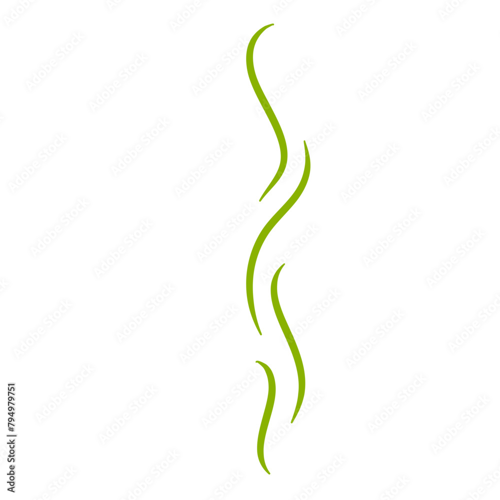 Green Rotten Smell Illustration Green Rotten Smell Illustration