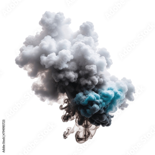 smoke isolated on transparent background