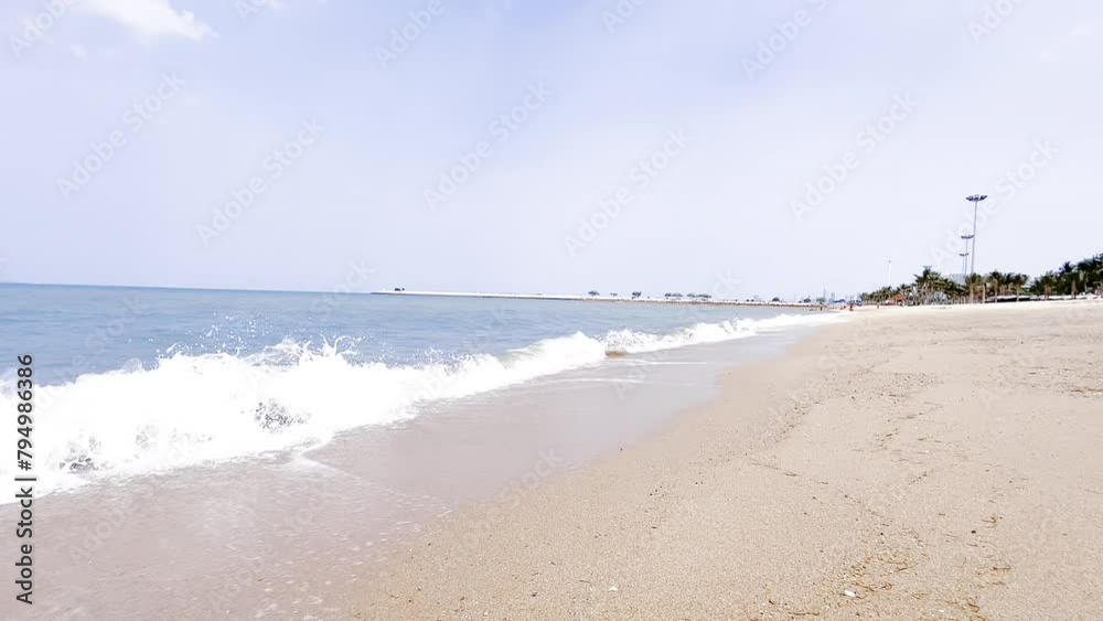 Horizontal Seascape Beach, Summer in Thailand. Horizontal Seascape Beach, Summer in Thailand.