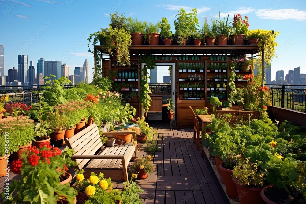 Ultimate Urban Rooftop Gardening Guide: Designing Lush Garden Lounge Areas