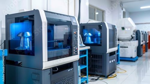 The 3D printing machine make the 3D prototype model by resin material. The hi-technology for rapid prototype method by 3d printing machine.