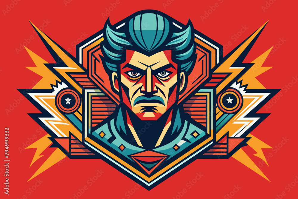 Graphic and bold linework Graphic and bold linework