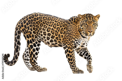 Leopard on a Transparent Background
