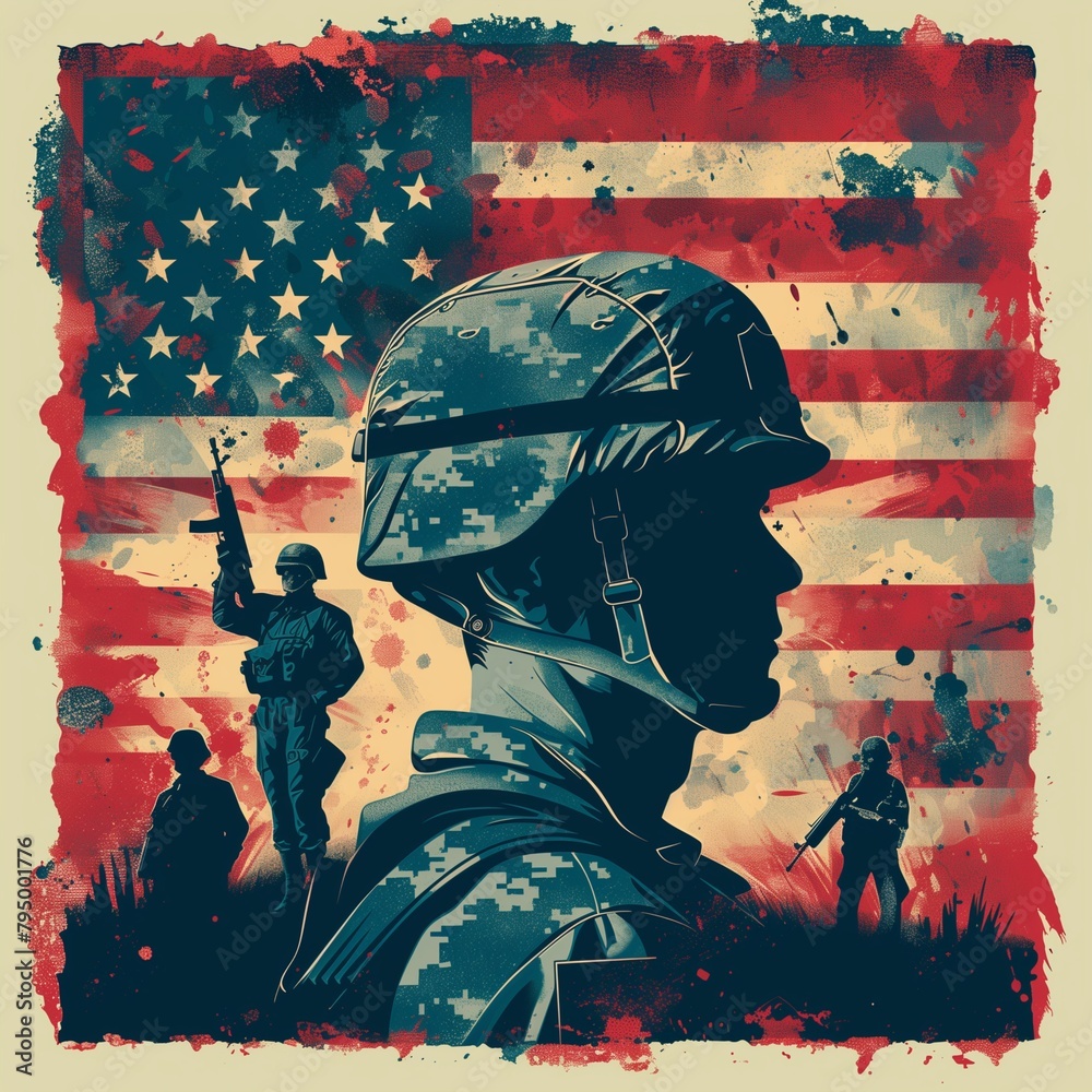 Fototapeta premium Honor And Sacrifice