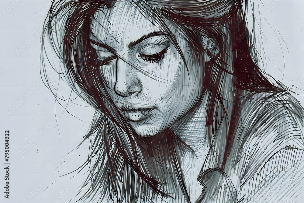 Fototapeta premium portrait of a woman