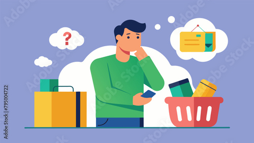 A shopper gets caught in the psychology of scarcity purchasing an item they dont need because its the last one in stock.