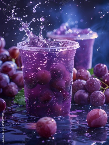 grapes and juice