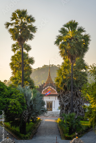 Royal Palace Museum in Luang Prabang, Lao PDR