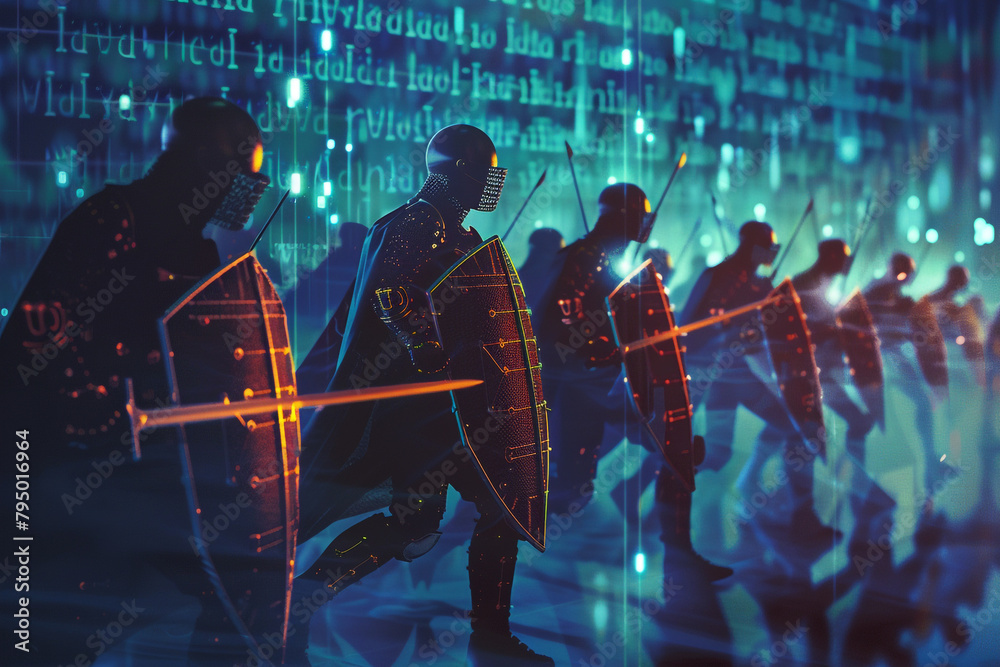 Digital knights in a virtual reality combat against phishing scams ...