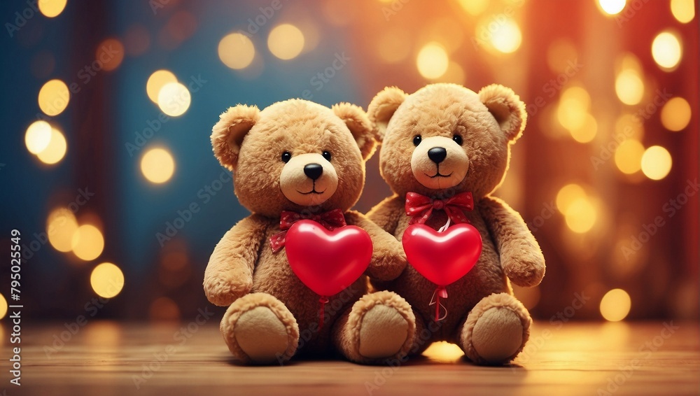 teddy bear with a heart shaped ballon teddy bear with a heart shaped ballon