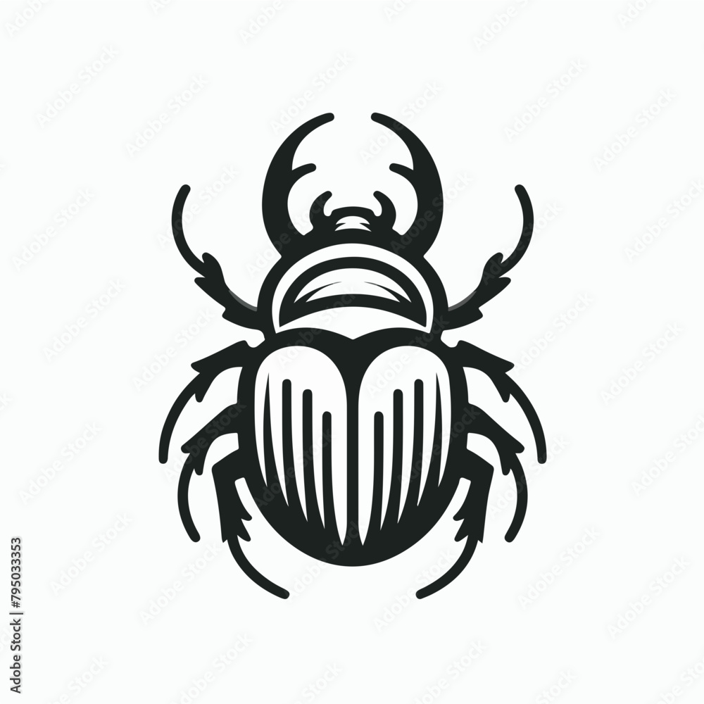 beetle silhouettes on a white background for any design needs. Especially designs related to insect animals. Such as websites about insects, applications about insects. Or also beetle icon beetle silhouettes on a white background for any design needs. Especially designs related to insect animals. Such as websites about insects, applications about insects. Or also beetle icon