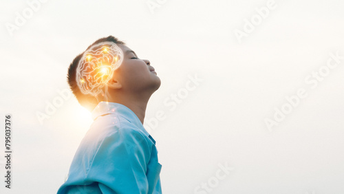 Foto Brain Nervous System concept