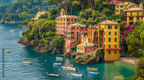 Portofino Ligurian coast Italy -- photo