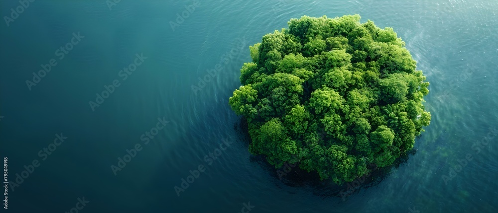 Curated visual reference: Picture Idea: Sustainable Farming And Carbon Negative Forest Ecosystem Concept Eco Friendly