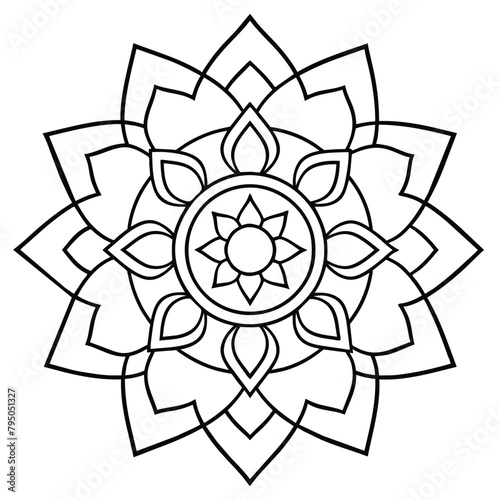 Mind Relaxing Coloring Page Mandala For Adults Coloring Page Mandala For Adults Coloring Mandala