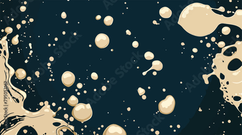 Texture in the form of beige spray droplets of liquid