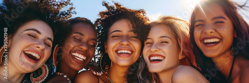 Group of Women Laughing Together