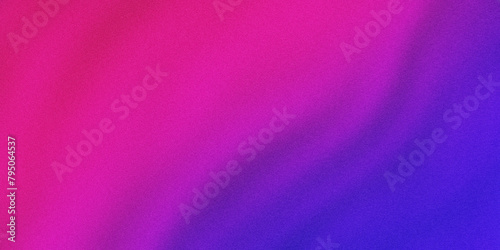 Blue and Magenta Color Gradient Background With Grainy Texture