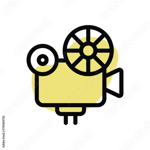 Movie Projector vector icon