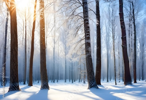 Winter Wonderland: A Snowy Forest Adventure