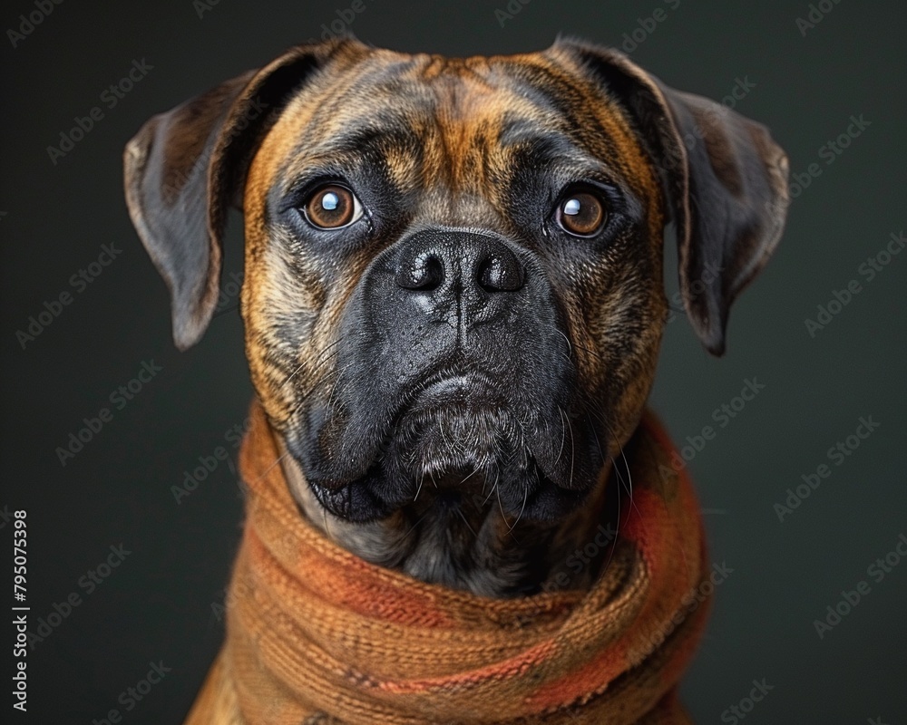 Brindle boxers, the patterned beauty of natural fur