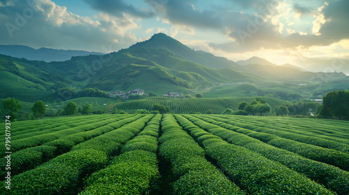 Tea plantation.