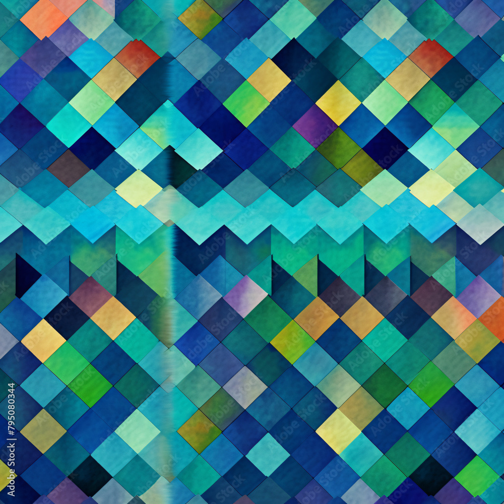 Colorful Abstract Geometric Pattern Colorful Abstract Geometric Pattern