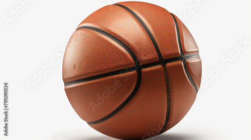 Wallpaper Mural white background PNG, Basketball isolated сreated with Generative Ai Torontodigital.ca