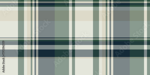 Comfortable fabric vector pattern, platform texture seamless plaid. Lovely background tartan textile check in pastel and light colors.