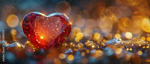 Heart Shaped Object on Table