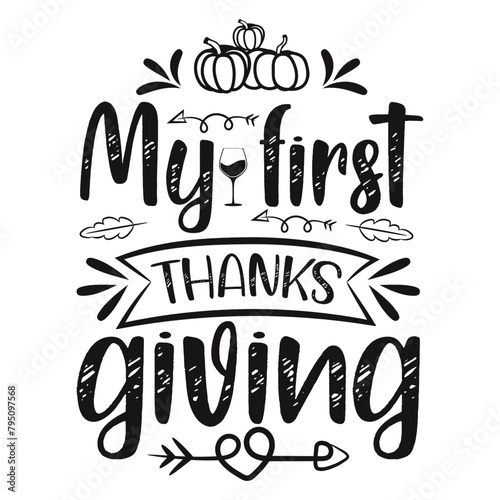 my first thanks giving