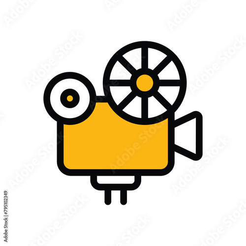 Movie Projector vector icon