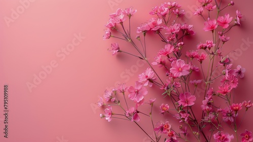 Flowers Hanging on Wall © olegganko