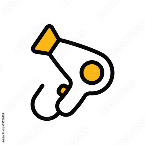 Hairdryer vector icon