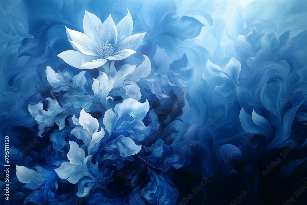 푸른 꽃