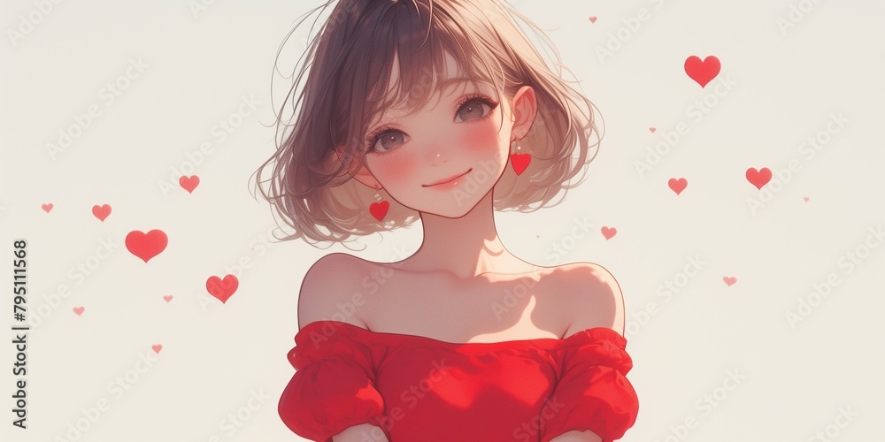 하트 소녀 하트 소녀