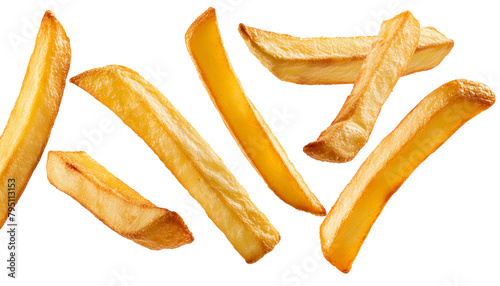 French fries levitate png	