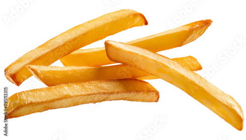 French fries levitate png	