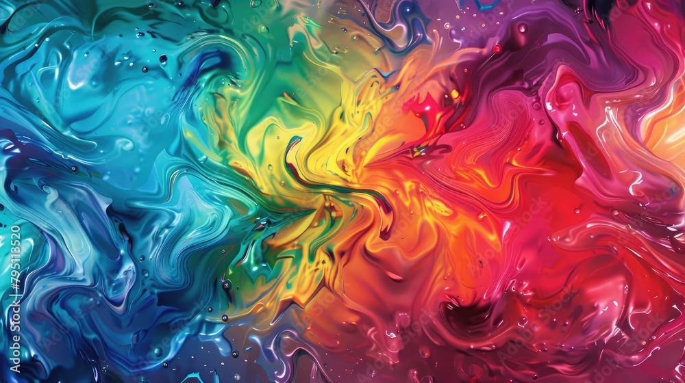 Abstract vibrant spectrum, liquid backgrounds Abstract vibrant spectrum, liquid backgrounds