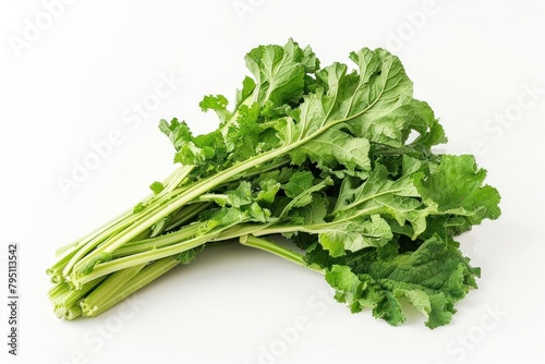 Asian greens vegetable produce herbs.