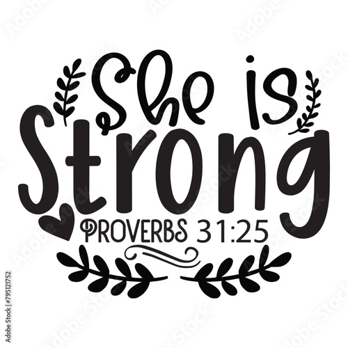 she is strong proverbs