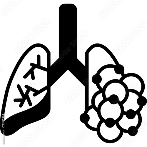 Bronchiectasis Icon