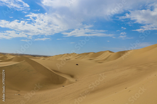 sand dunes in the desert