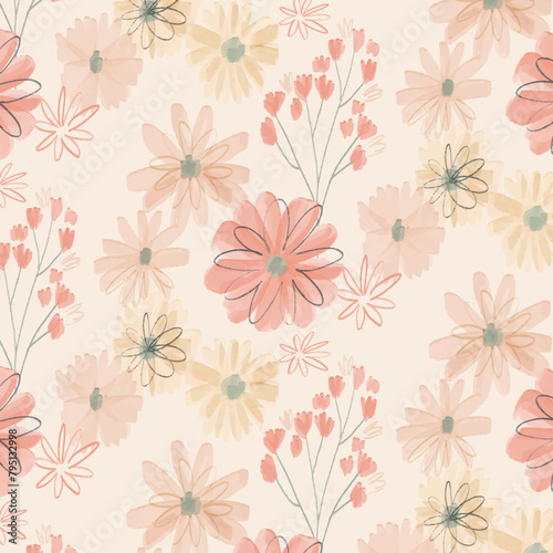 floral flower pattern