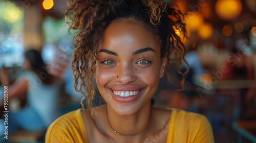 Three People Smiling and Posing for a Picture